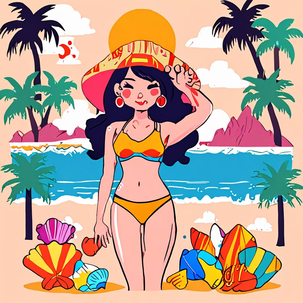 Kawaii Beach Idle